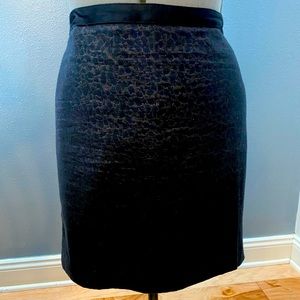 Ann Taylor 16 skirt animal print